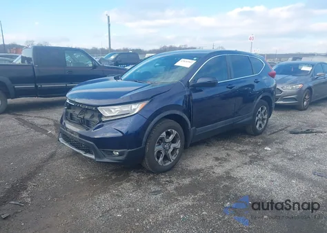2019 Honda Cr-V Ex из США, поврежденный, VIN 5J6RW2H58KA013653